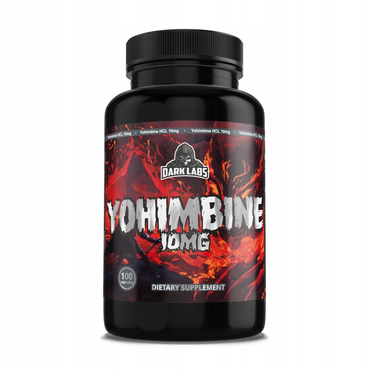 Yohimbine HCL from Dark Labs 100 capsules Gym Sanctuary.