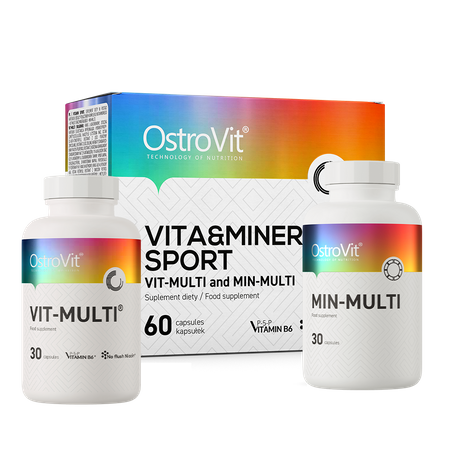 OstroVit Vita&Minerals Sport – 60 Kapsułek